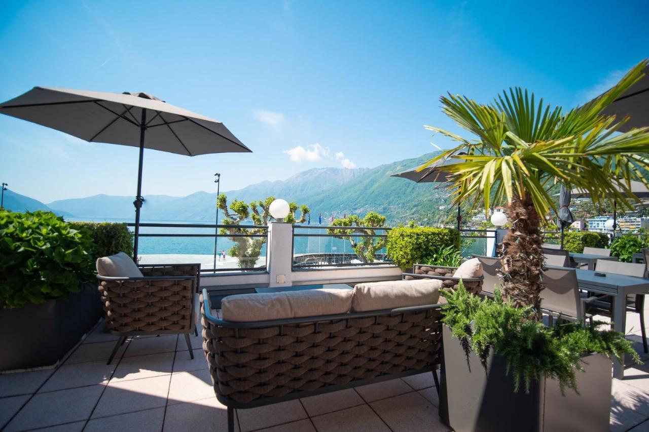 Hotel la Meridiana, Lake&SPA Ascona Exterior foto